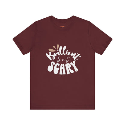 Brilliant but Scary Unisex Tee - Harry Potter | Ron's description of Hermione