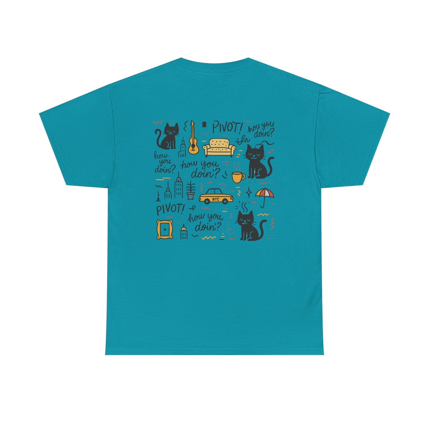 Friends Vibe Unisex Heavy Cotton Tee for Friends Lovers