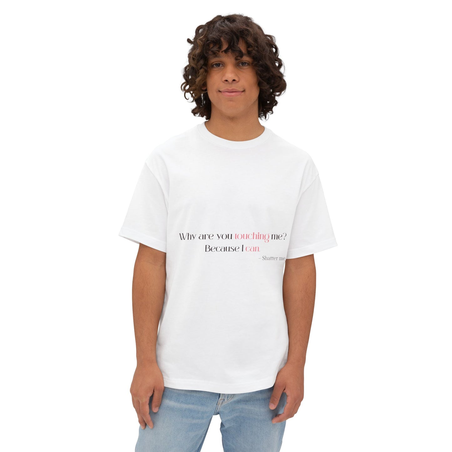 Juliette - Aaron Unisex Oversized Boxy Tee for Shatter Me Fans