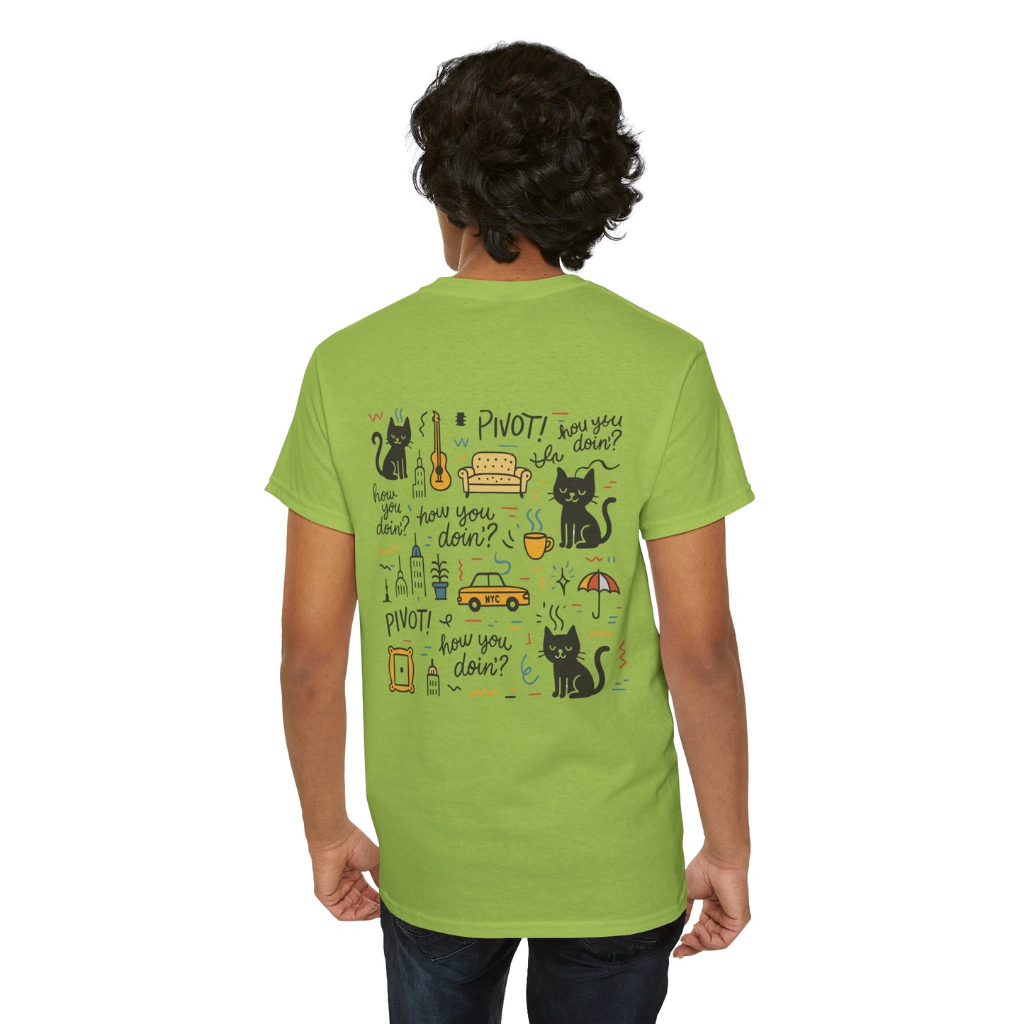 Friends Vibe Unisex Heavy Cotton Tee for Friends Lovers