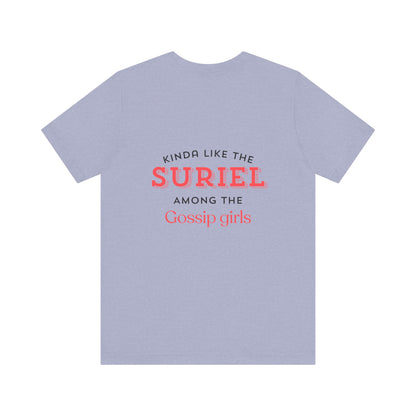 Suriel among gossip Unisex Jersey Short Sleeve Tee