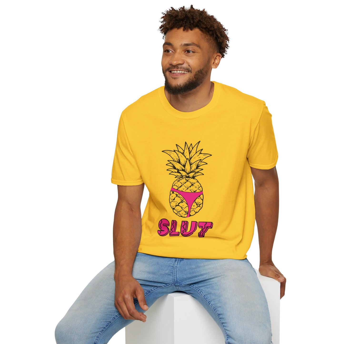 Pineapple Slut Unisex Softstyle T-Shirt