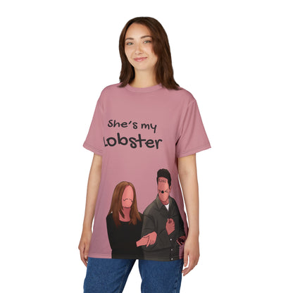 "She's my Lobster" Unisex Lobster Graphic Tee - Perfect for Friends Fans & Romantic Occasions