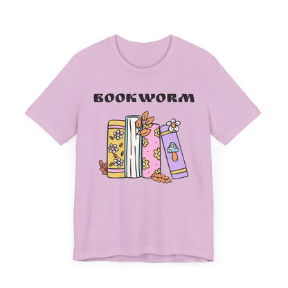 BookWorm BookStack Unisex Jersey Short Sleeve Tee