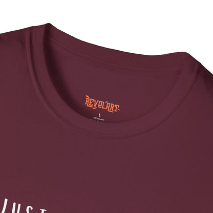 Book Lover's Unisex Softstyle T-Shirt - "Just One More Chapter" Design