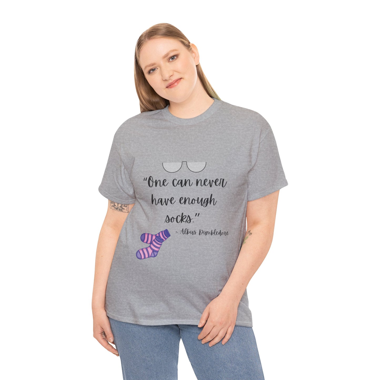 Harry Potter Unisex Heavy Cotton Tee | Albus Dumbledore