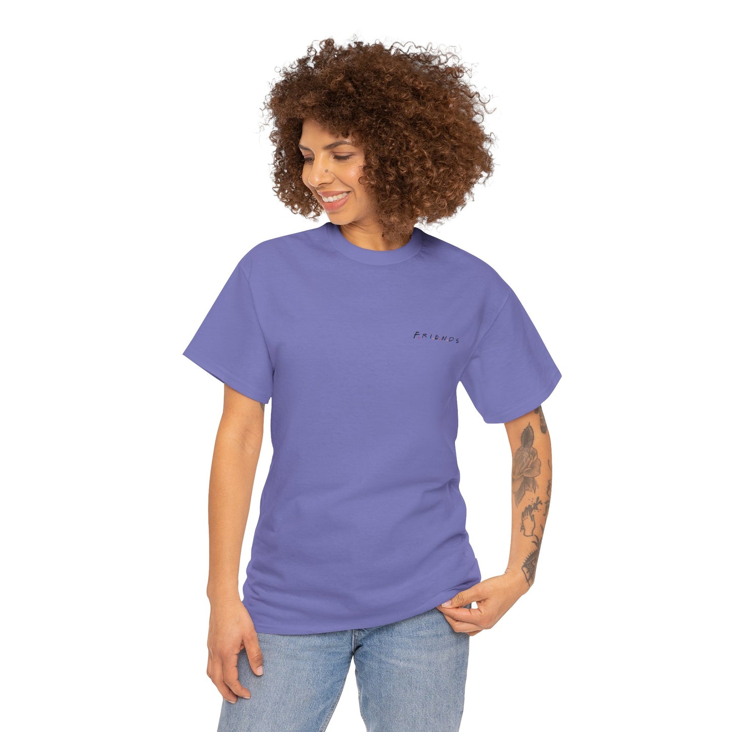 Friends Vibe Unisex Heavy Cotton Tee for Friends Lovers