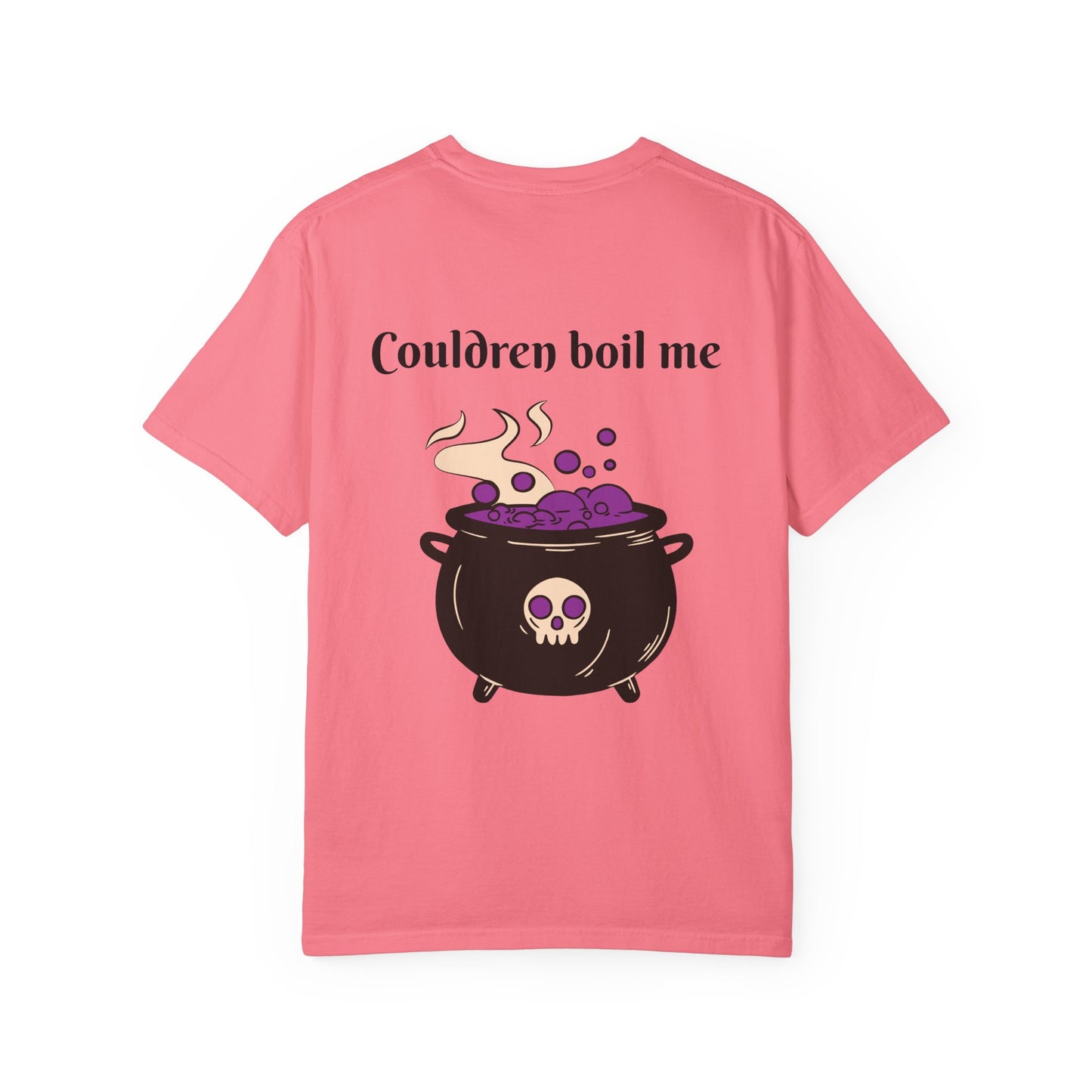 Cauldron Boil Me Halloween Unisex Garment-Dyed T-shirt
