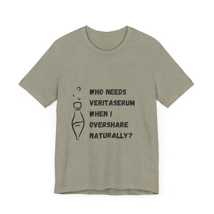 Veritaserum Unisex Jersey Short Sleeve Tee