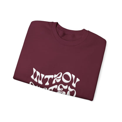 Introverted Book Lovers Sweatshirt - Unisex Heavy Blend™ Crewneck