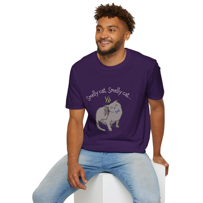 “Smelly Cat” Unisex Graphic Tee – Friends TV Show Inspired | Phoebe Buffay Tribute