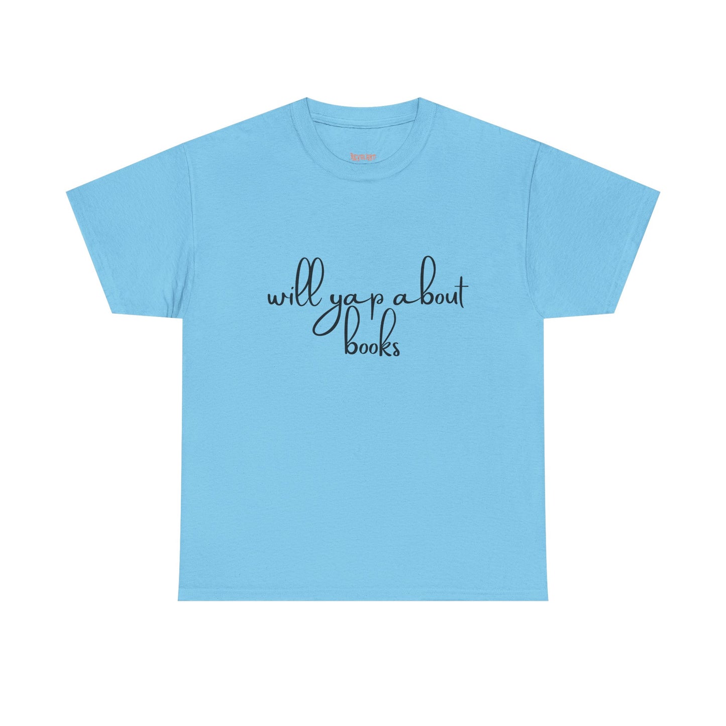 Book Lover Unisex Cotton Tee - 'Will Yap About Books'
