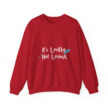 It's LeviOsa Not LeviOsA Crewneck Sweatshirt | Wizard Sweatshirt for Potter Fans