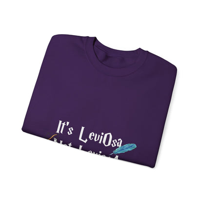 It's LeviOsa Not LeviOsA Crewneck Sweatshirt | Wizard Sweatshirt for Potter Fans