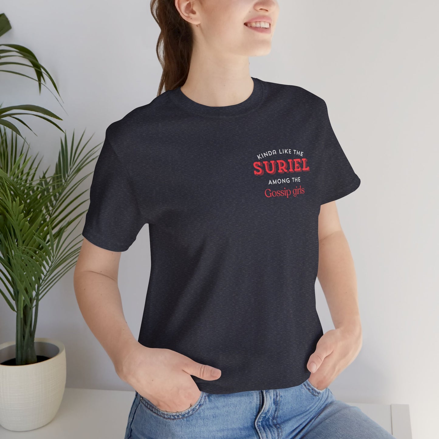 Suriel among gossip Unisex Jersey Short Sleeve Tee