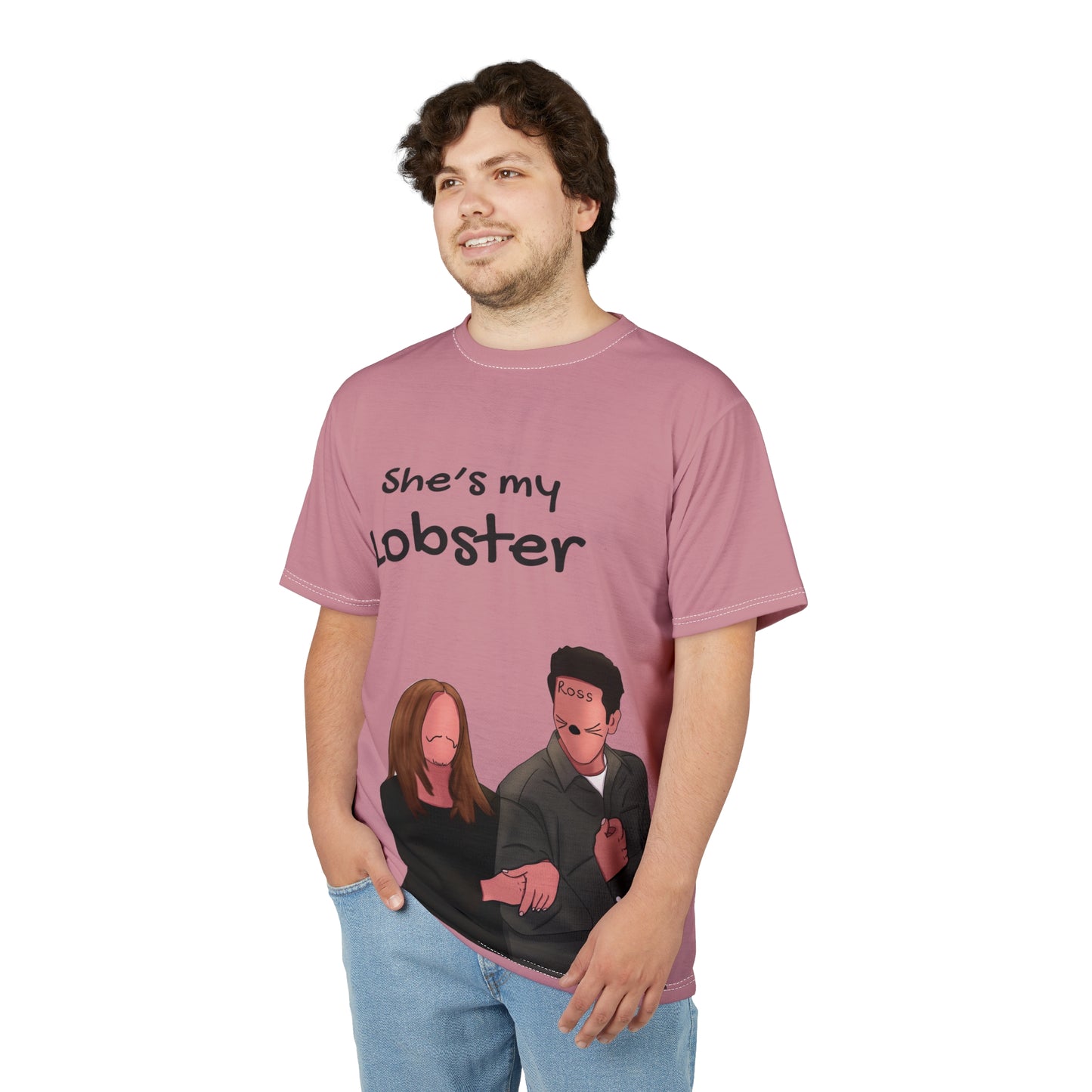 "She's my Lobster" Unisex Lobster Graphic Tee - Perfect for Friends Fans & Romantic Occasions
