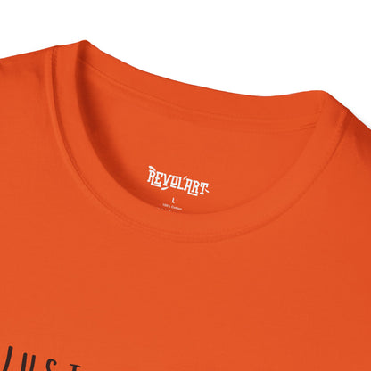 Book Lover's Unisex Softstyle T-Shirt - "Just One More Chapter" Design