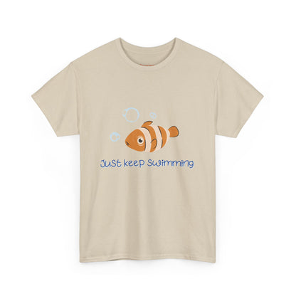 Just Keep Swimming Unisex Cotton Tee – It Ends With Us Inspired Shirt