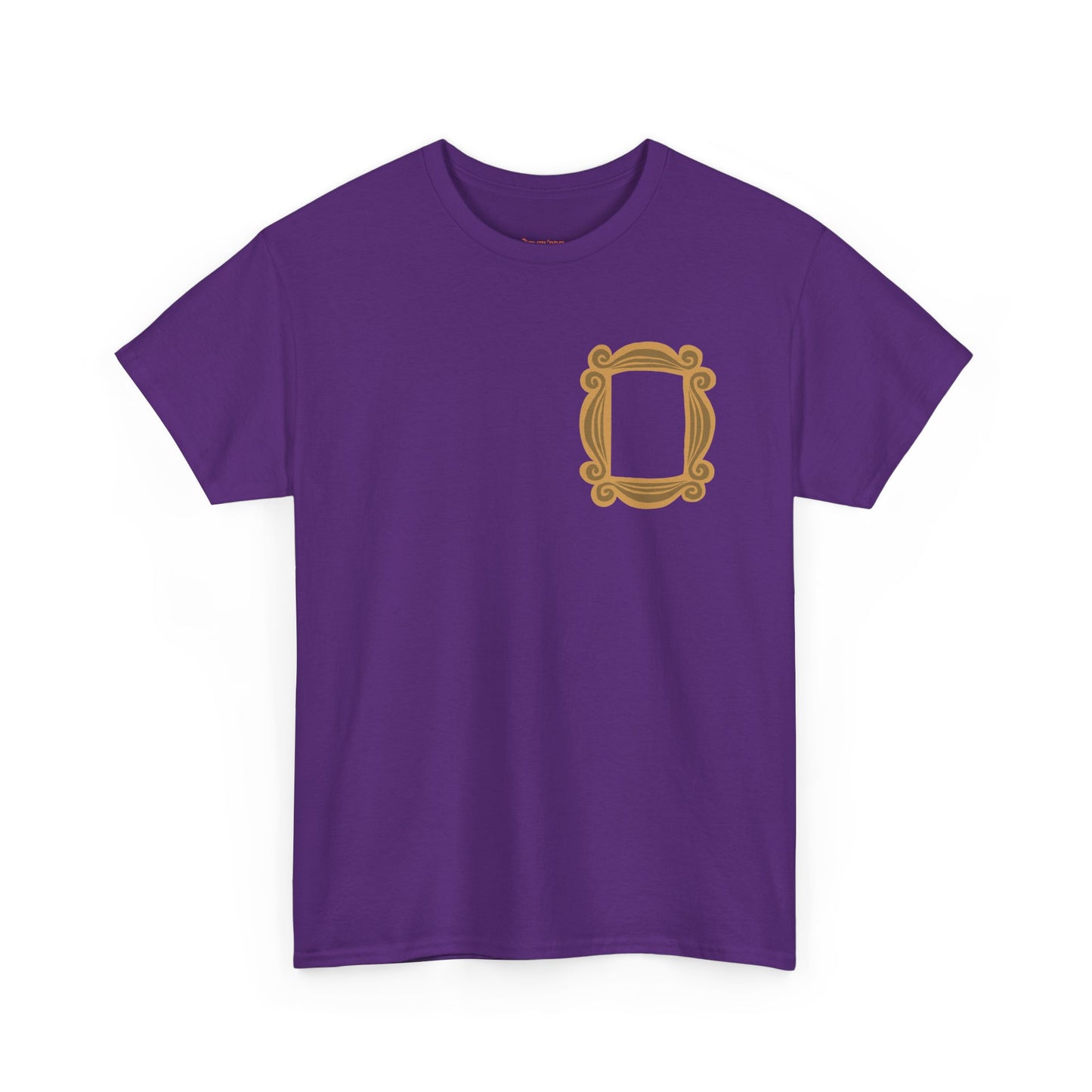F.R.I.E.N.D.S Peephole Frame Unisex Heavy Cotton Tee