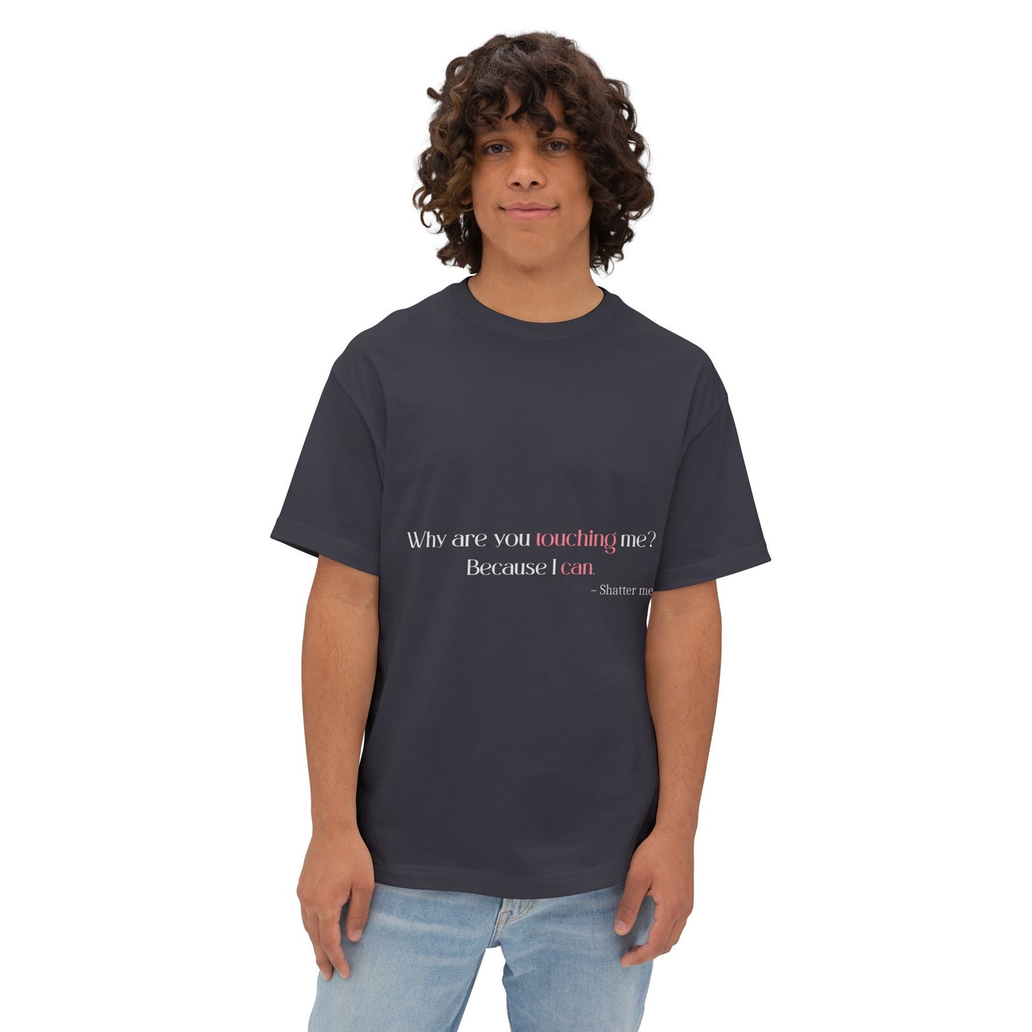 Juliette - Aaron Unisex Oversized Boxy Tee for Shatter Me Fans