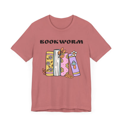 BookWorm BookStack Unisex Jersey Short Sleeve Tee