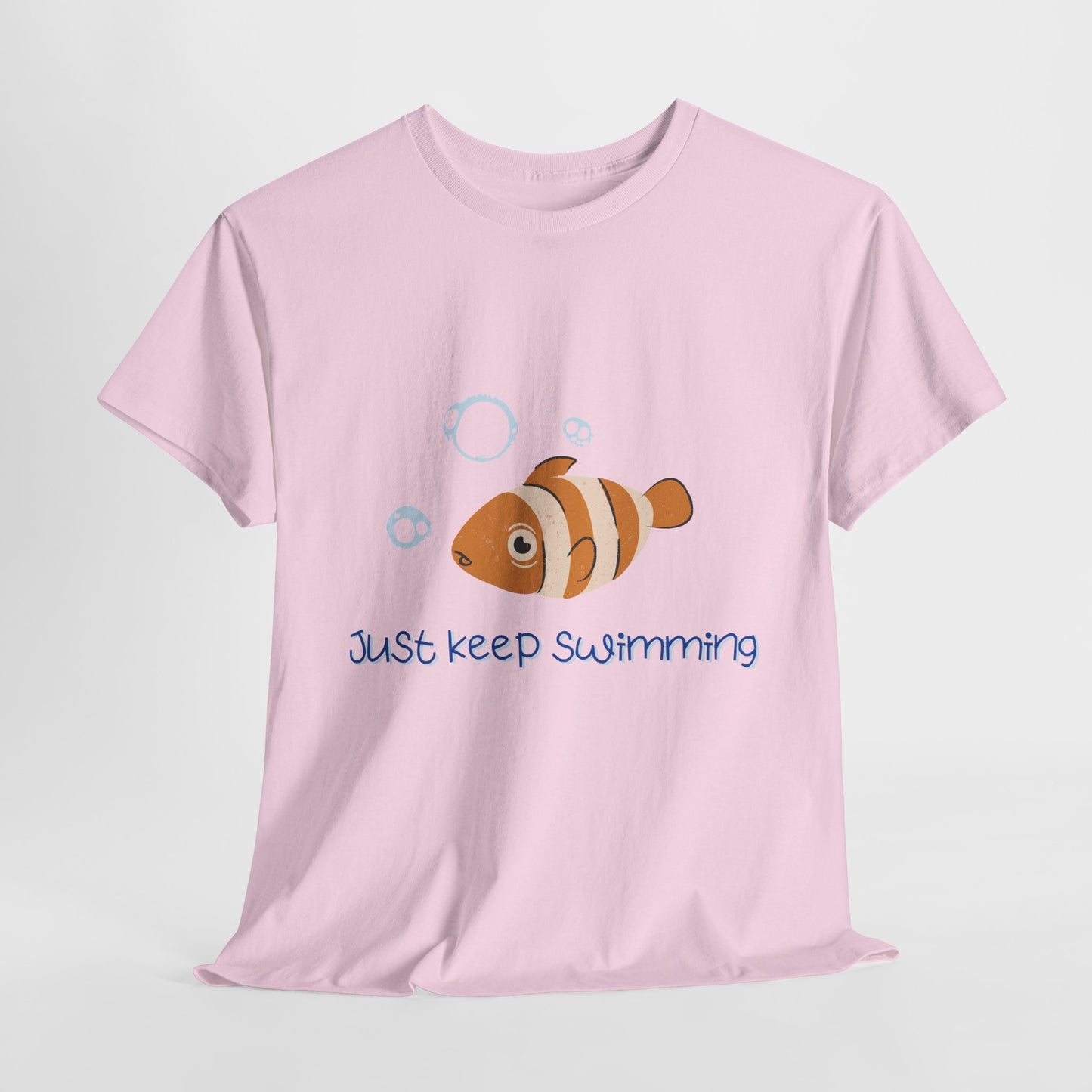 Just Keep Swimming Unisex Cotton Tee – It Ends With Us Inspired Shirt