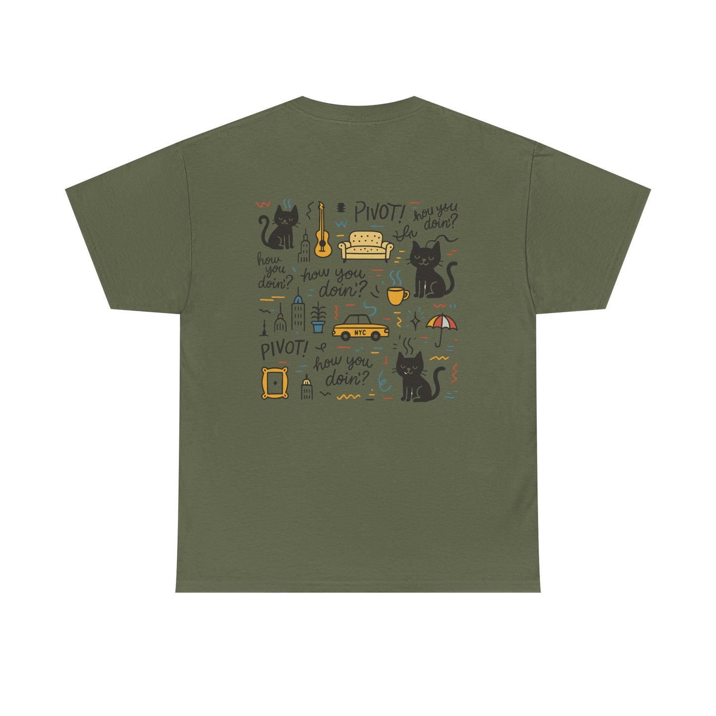 Friends Vibe Unisex Heavy Cotton Tee for Friends Lovers