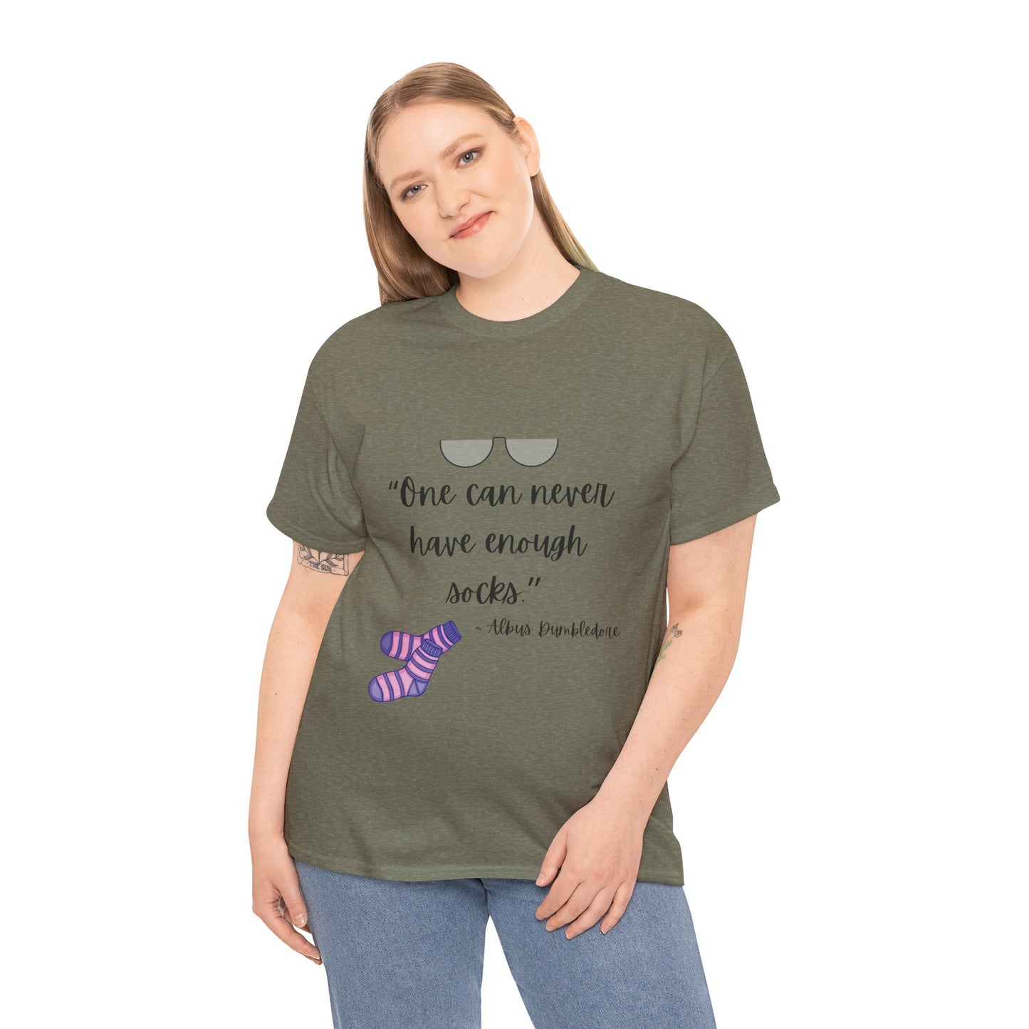 Harry Potter Unisex Heavy Cotton Tee | Albus Dumbledore