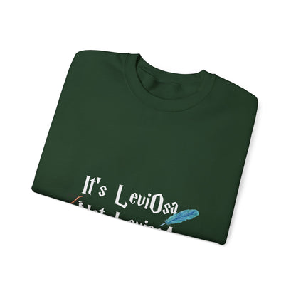 It's LeviOsa Not LeviOsA Crewneck Sweatshirt | Wizard Sweatshirt for Potter Fans