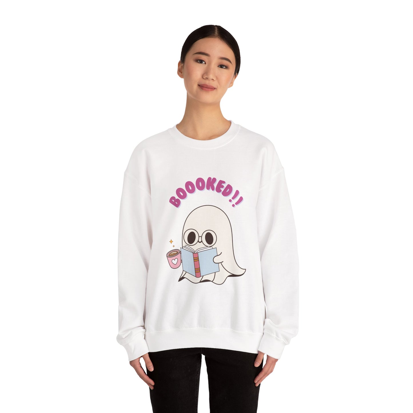 Boooked Unisex Heavy Blend™ Crewneck Sweatshirt
