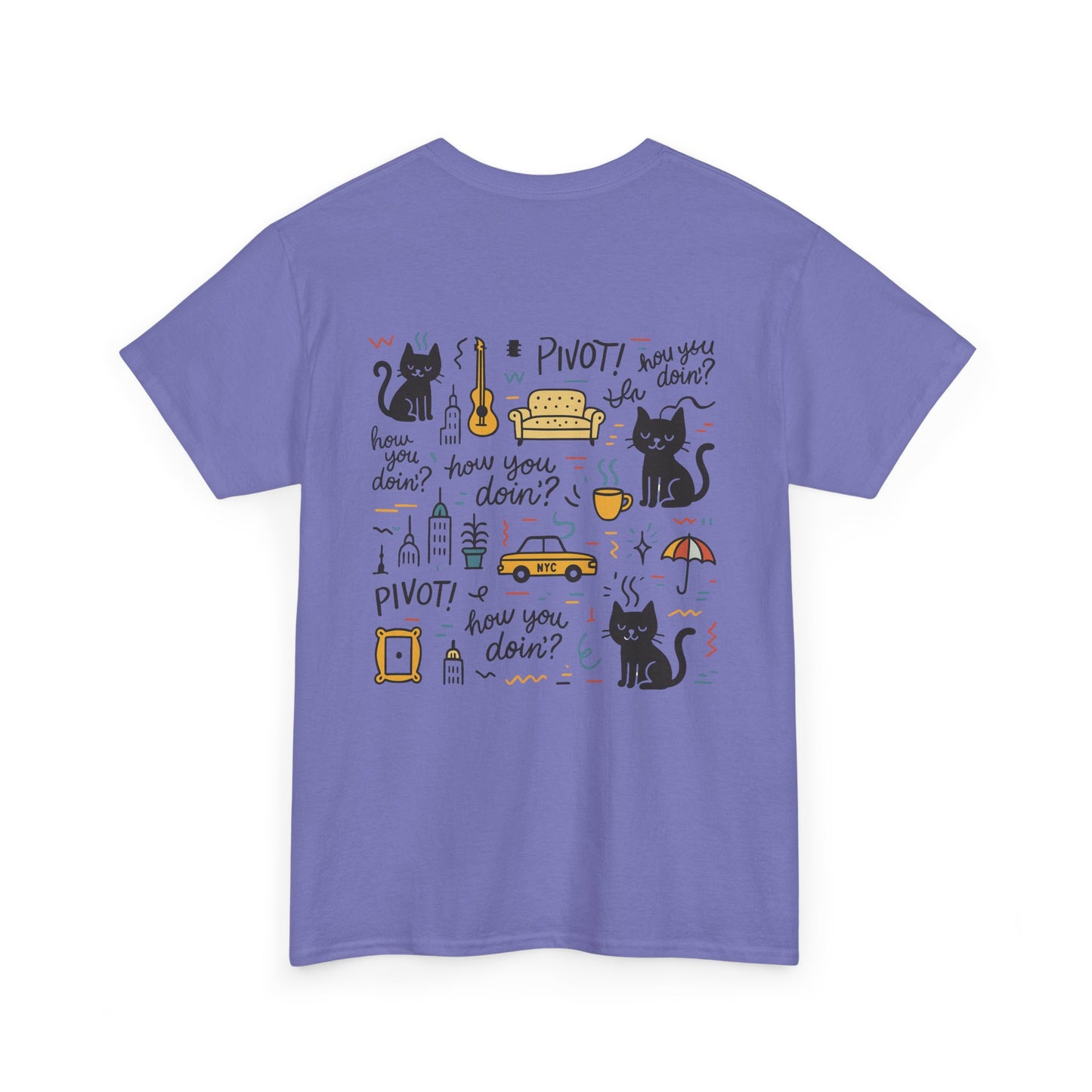 Friends Vibe Unisex Heavy Cotton Tee for Friends Lovers