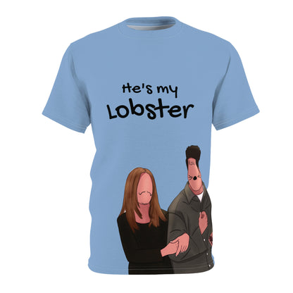 Cute Unisex Tee - "He's My Lobster" Graphic Tee for Friends Fans