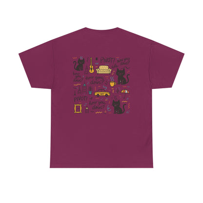 Friends Vibe Unisex Heavy Cotton Tee for Friends Lovers