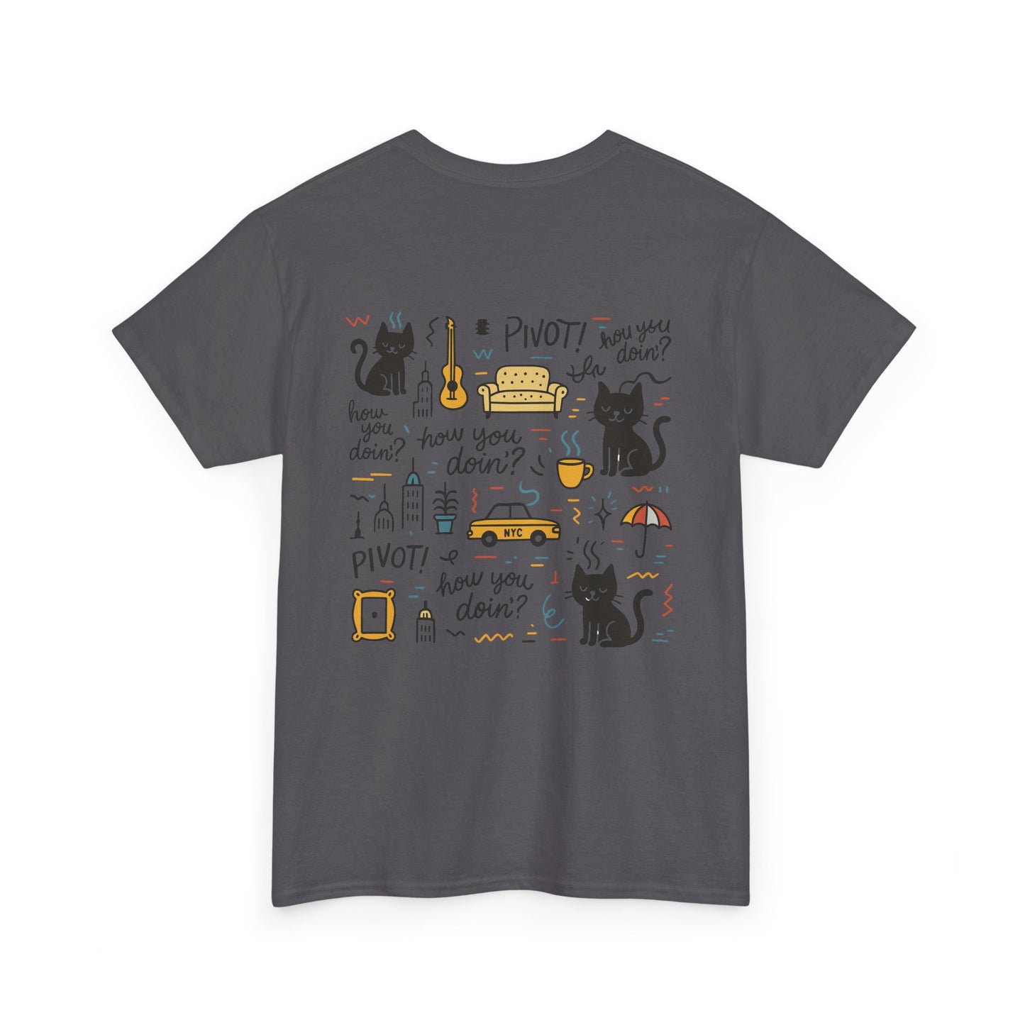 Friends Vibe Unisex Heavy Cotton Tee for Friends Lovers