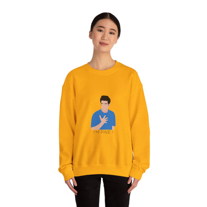 Ross mental breakdown Unisex Heavy Blend™ Crewneck Sweatshirt