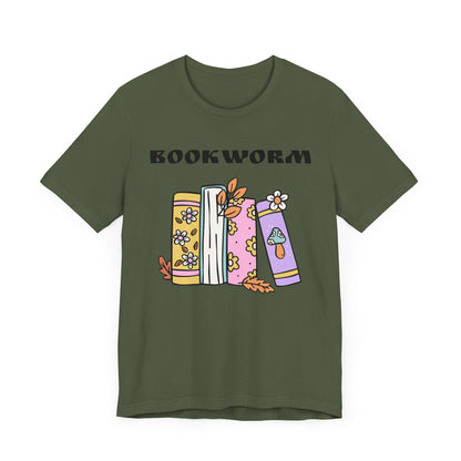 BookWorm BookStack Unisex Jersey Short Sleeve Tee