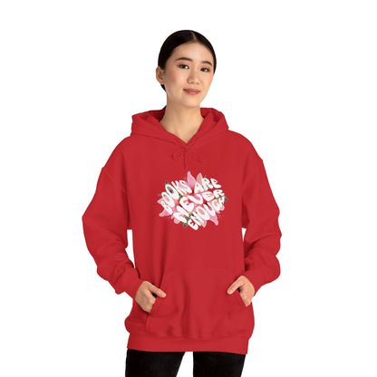 Books Are Never Enough Unisex Heavy Blend™ Hoodie for Book lovers