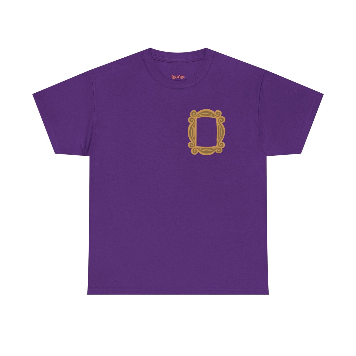 F.R.I.E.N.D.S Peephole Frame Unisex Heavy Cotton Tee