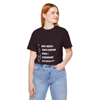 Veritaserum Unisex Jersey Short Sleeve Tee