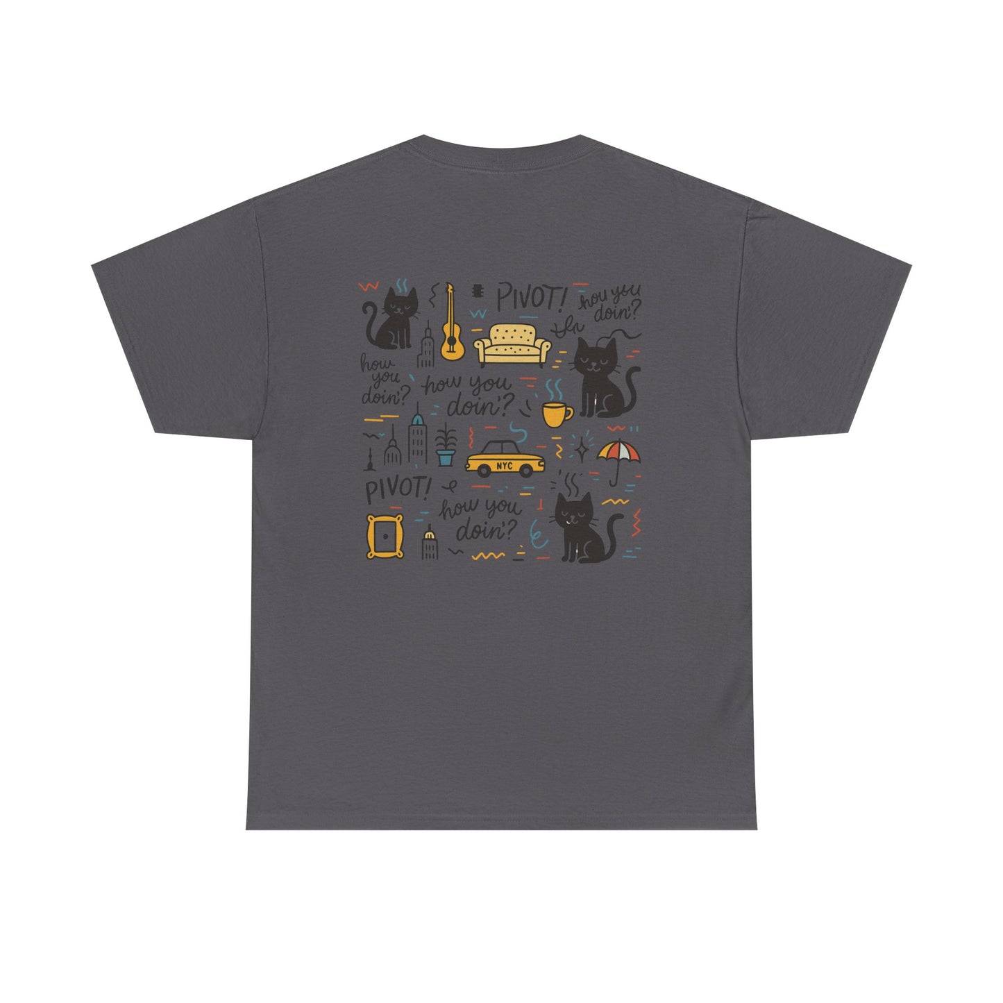 Friends Vibe Unisex Heavy Cotton Tee for Friends Lovers