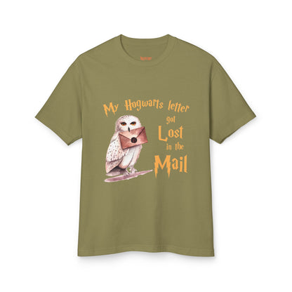 Magical Hogwarts Lost Mail Tee - Unisex Heavyweight Cotton T-Shirt