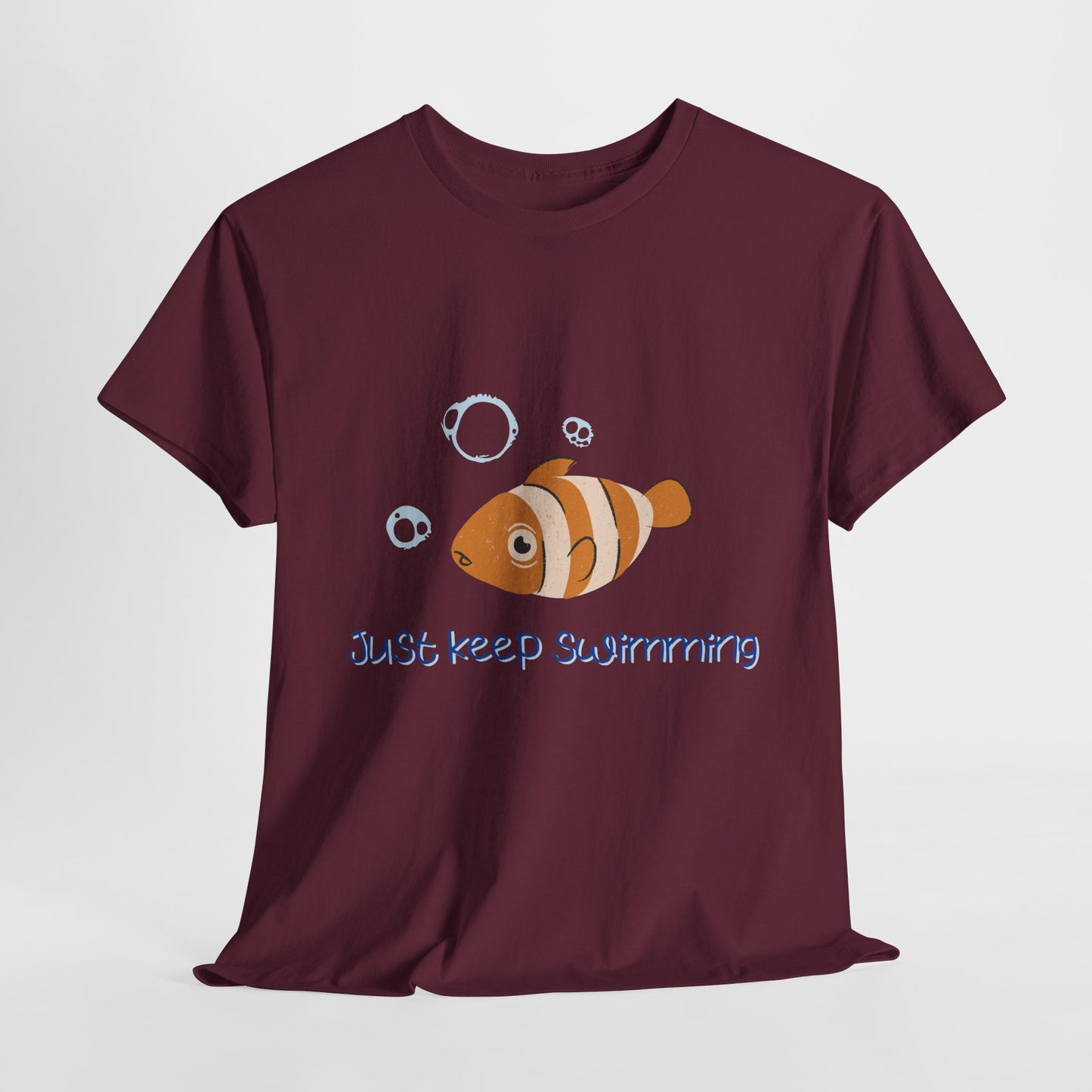 Just Keep Swimming Unisex Cotton Tee – It Ends With Us Inspired Shirt