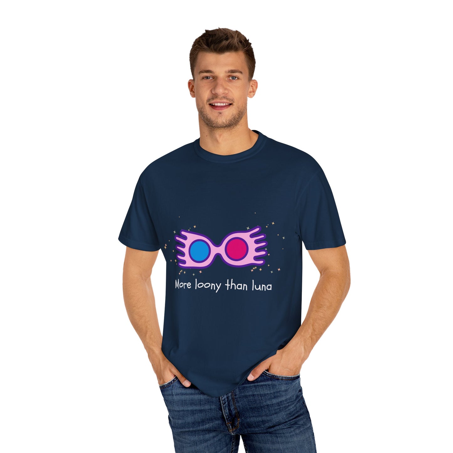 Loony Luna | Harry Potter | Unisex Garment-Dyed T-shirt