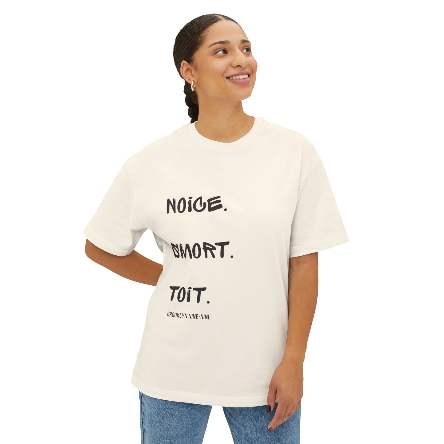 Noice Smort Toit Brooklyn99 T-Shirt | Unisex Boxy Tee