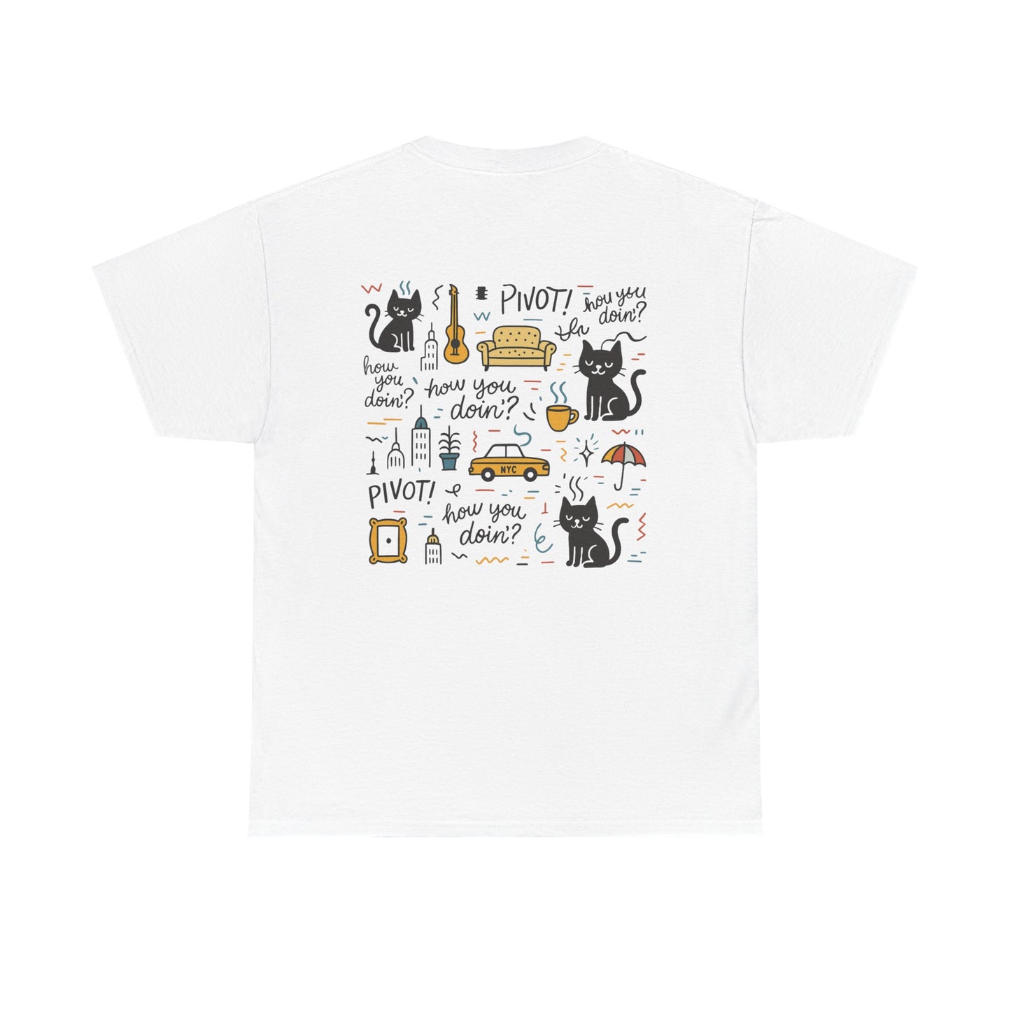 Friends Vibe Unisex Heavy Cotton Tee for Friends Lovers