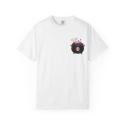 Cauldron Boil Me Halloween Unisex Garment-Dyed T-shirt