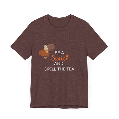 Suriel and Tea Unisex Jersey Short Sleeve Tee