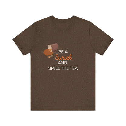 Suriel and Tea Unisex Jersey Short Sleeve Tee