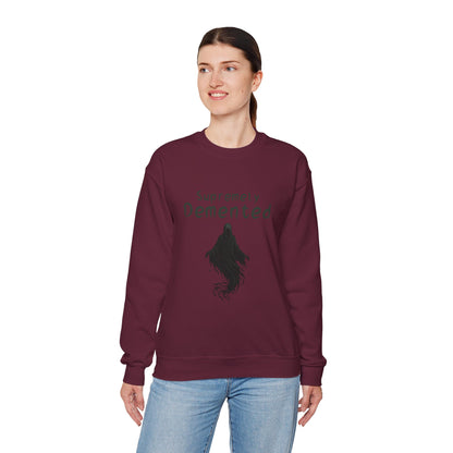Supremely Demented Sweatshirt, Cozy Unisex Crewneck, Quirky Casual Wear | Harry Potter fans