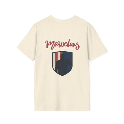 Marvelous Unisex Softstyle T-Shirt - Motivational Graphic Tee for Everyday Inspiration